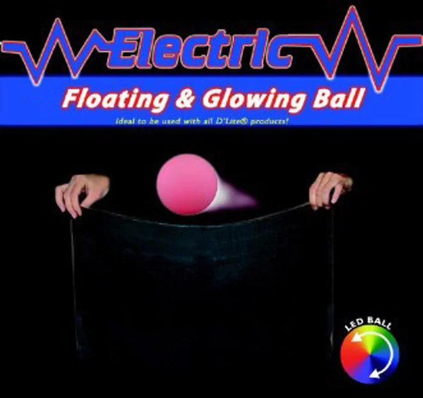 Electric Floating and Glowing Ball (11cm) Stage Magic Tricks Zombie Ball Magic Props Magician Gimmick Illusion Party Magic Show