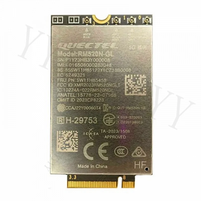 

Y+For ThinkPad X1C 12th T14 Gen5 2024 RM520N-GL 5G Module WWAN Card 5W11H85458