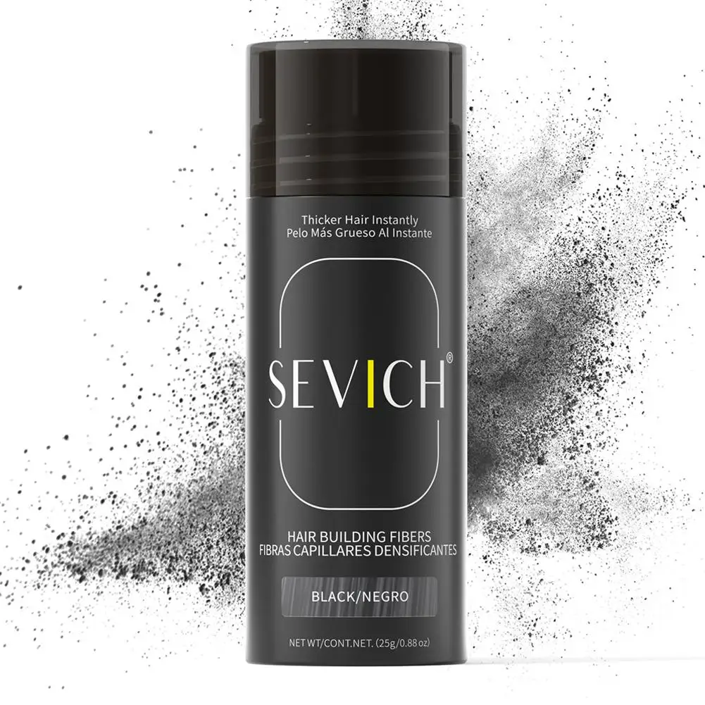

Hair Fiber Powder 25g Keratin Hair Building Fiber Instant Hair Regrowth Thickening Powder Hair Loss Conceale