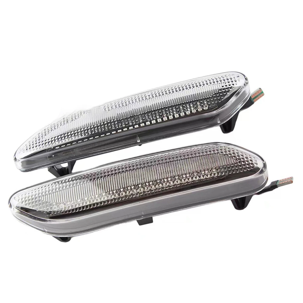 

Amber Turn Signal Lights Amber Marker Lights 12V Voltage LED Front Side Marker Lights Aerodynamic Design Consistent Performance