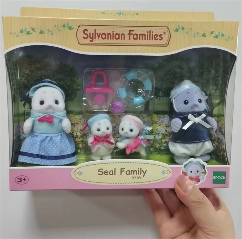 Figuras de Anime de las familias de Sylvanian, colección familiar de Ternurines, Linda muñeca de bebé, adorno de habitación, juguete de regalo de cumpleaños, nueva serie