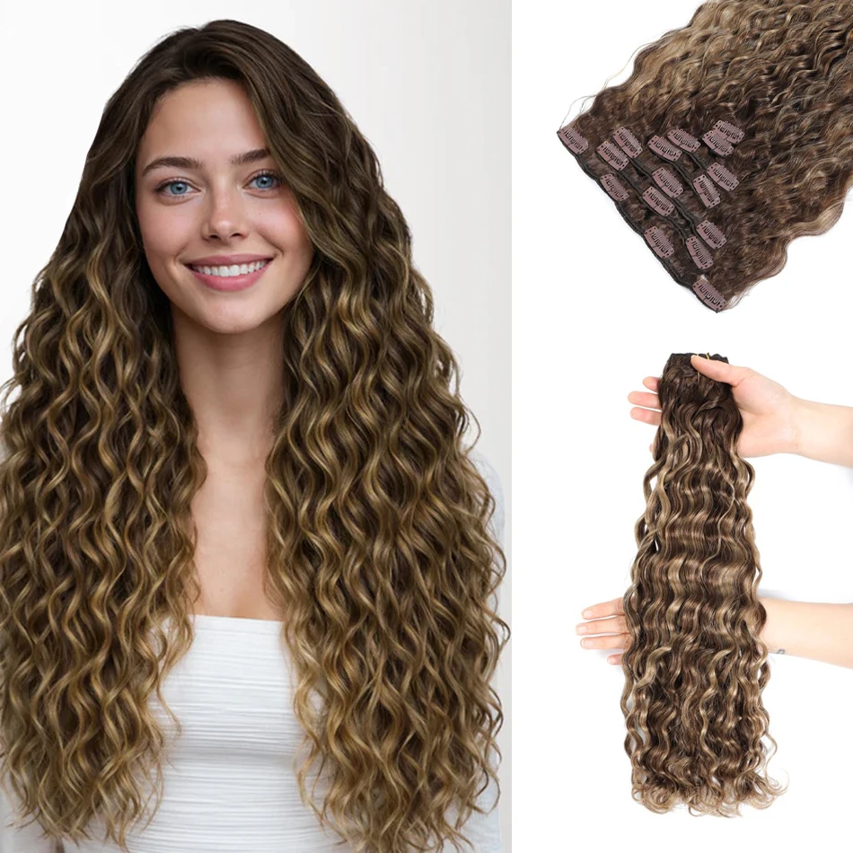 extensions-de-cheveux-humains-a-clipser-blond-balayage-ondulees-120g-bouclees-naturelles-double-trame-7-pieces-ensemble
