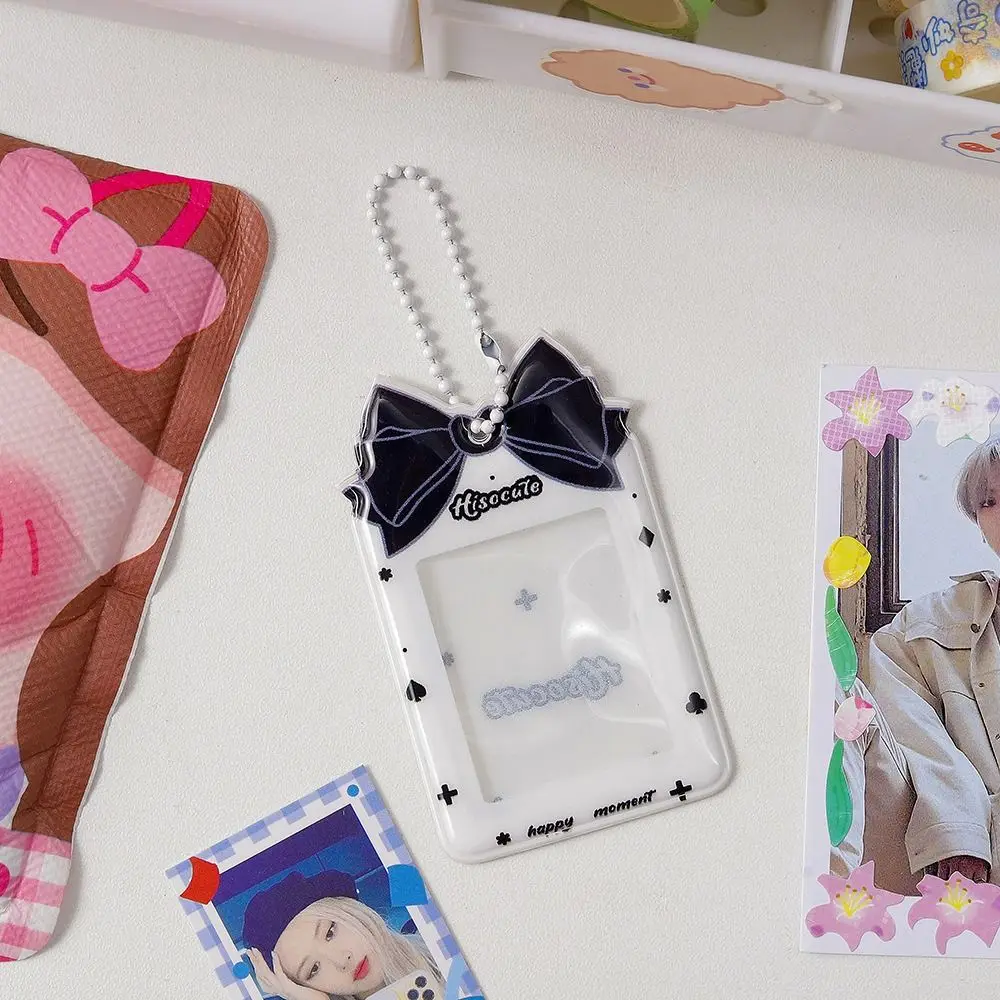 Photocard Holder Transparent Photo Sleeve Student Bus ID Card Case Idol Photo Card Protector