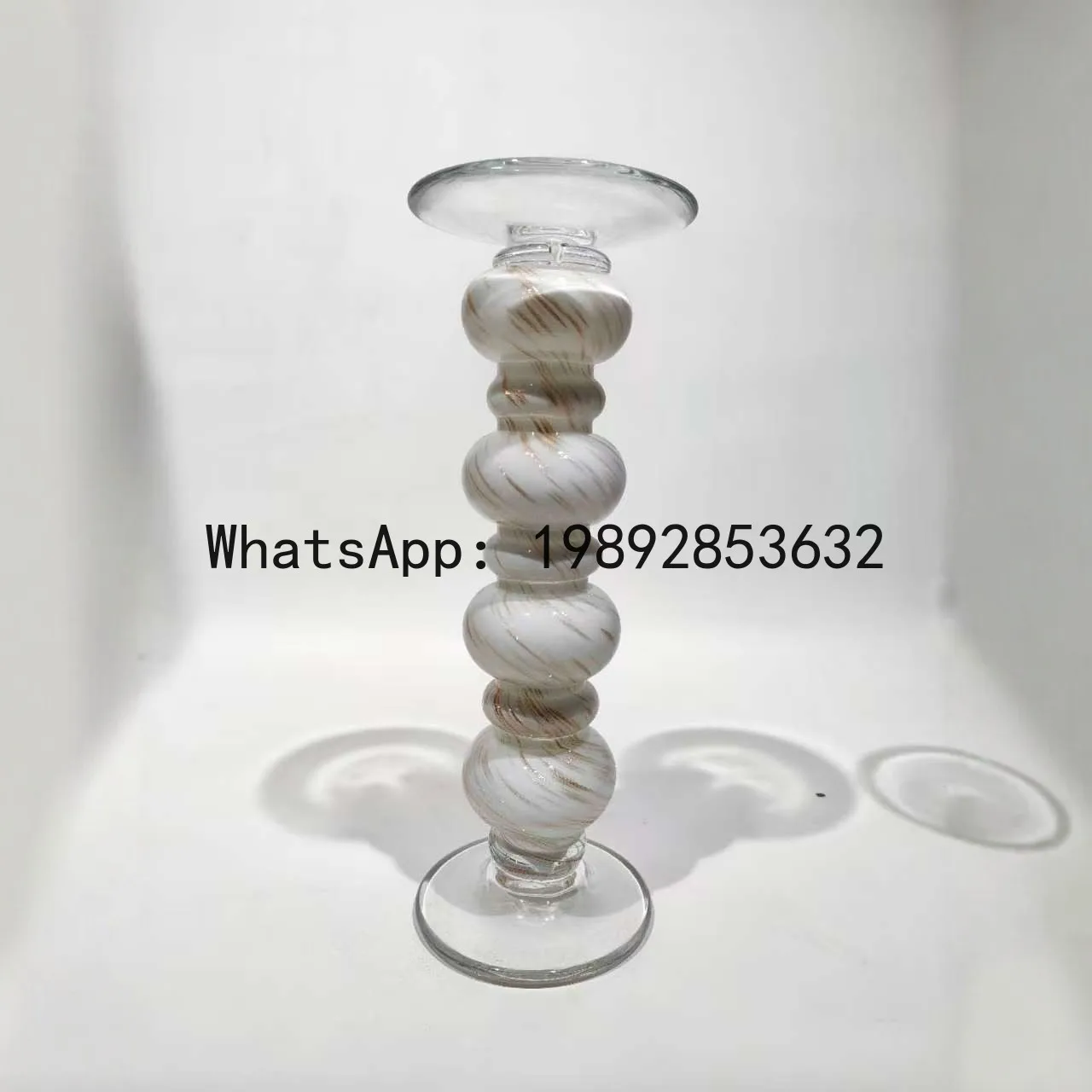 PYJ retro vintage glazed candle holder medieval modern home soft decoration