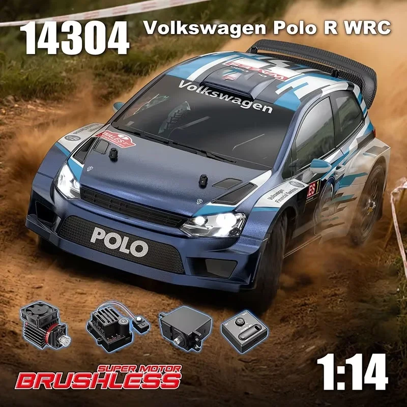 

Mjx Hyper 1:14, бесщеточный 14304, автомобиль с дистанционным управлением, R Wrc, высокоскоростной раллийный автомобиль, внедорожник, детская игрушка в подарок