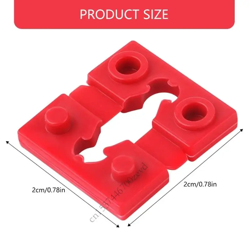 Pack of 48 Plastic Spacers Strong PVC Insulating Shims Easy Installation Safety Accessories for Electrical Outlets P9YB