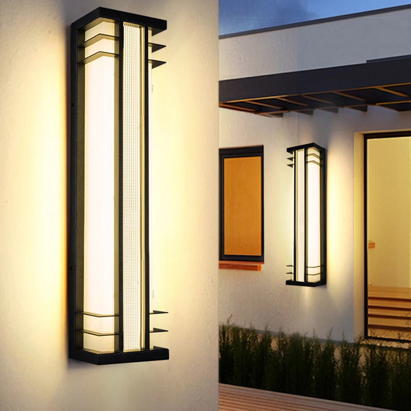 

Outdoor foyer wall lamp waterproof entrance door courtyard wall light villa yard courtyard garden park IP65 LED sconce lighting