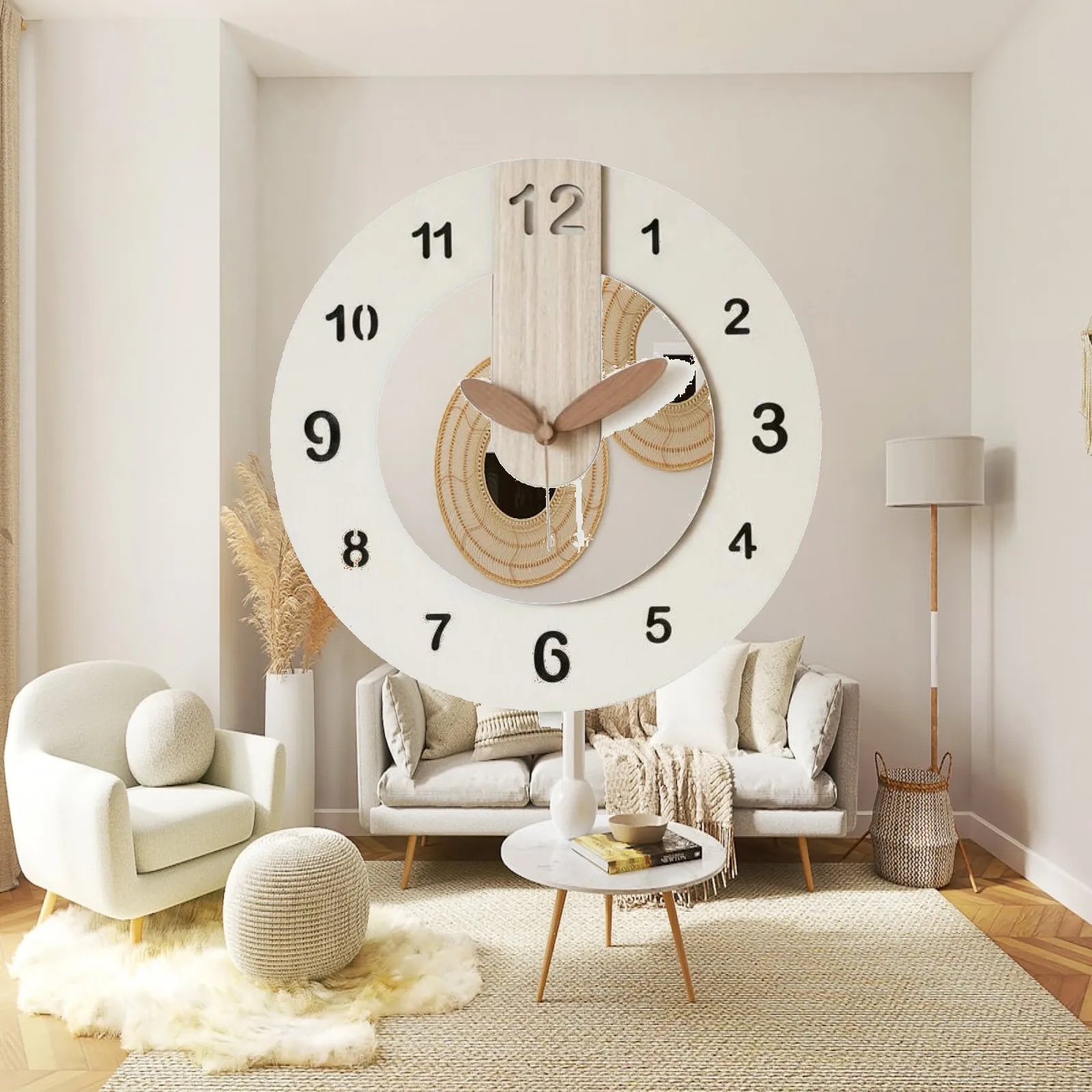 horloge-murale-en-bois-graine-silencieuse-decoration-d'interieur-pour-salon