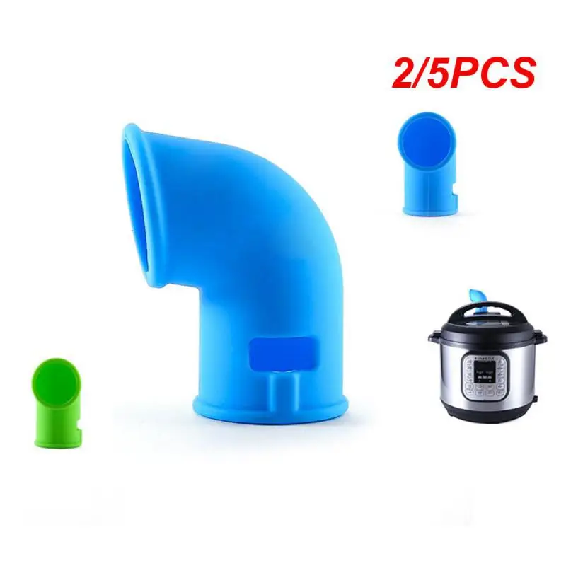 2/5PCS Pressure Cooker 360 Degree Swivel Design Exhaust Vent Of Kitchen Accessories Exhaust Pipe For Food Grade Silica Gel