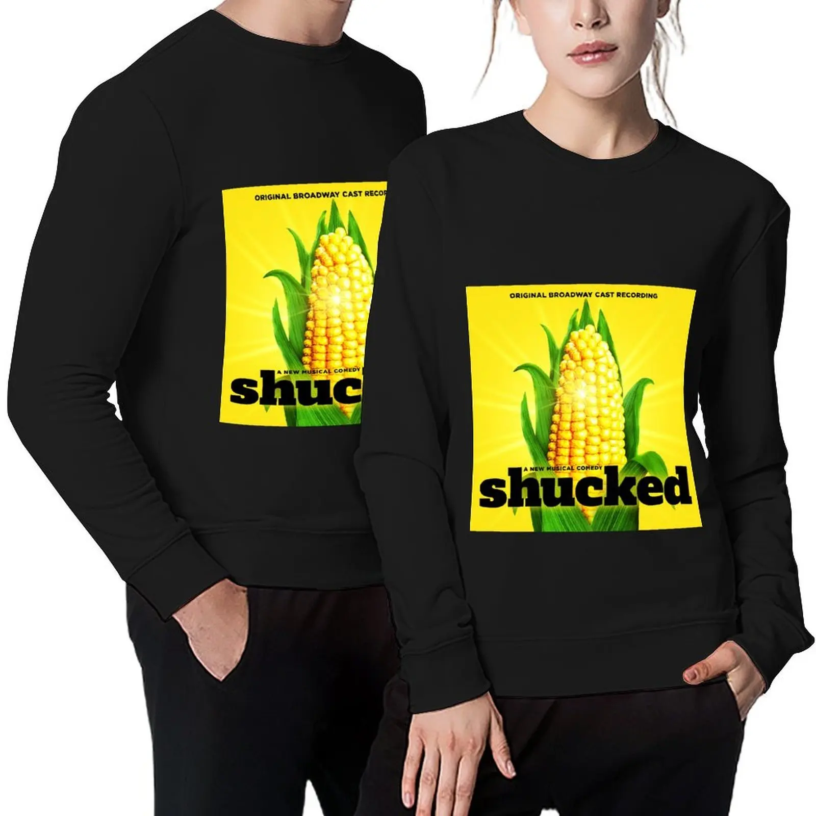 

Original Broadway Cast of Shucked Pullover anime clothing men's winter sweater japanese style autumn clothes men sweatshirt