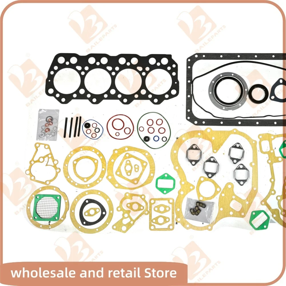 

D4AF For Hyundai Full Gasket Kit Set Forklift Parts Overhaul Rebuild Kit Engine Spare Parts