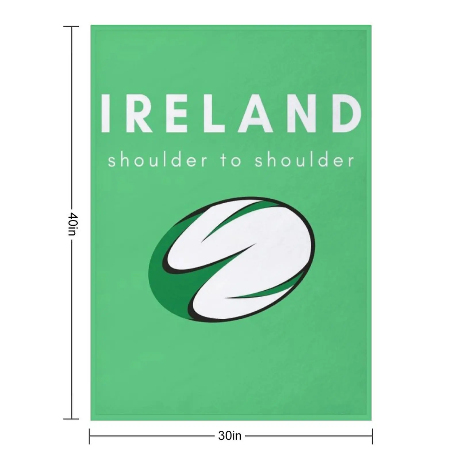 Ireland's Call. Irish Rugby Team Jersey. 6 Nations Tournament. Throw Blanket Kid'S manga Blankets Sofas Of Decoration Blankets