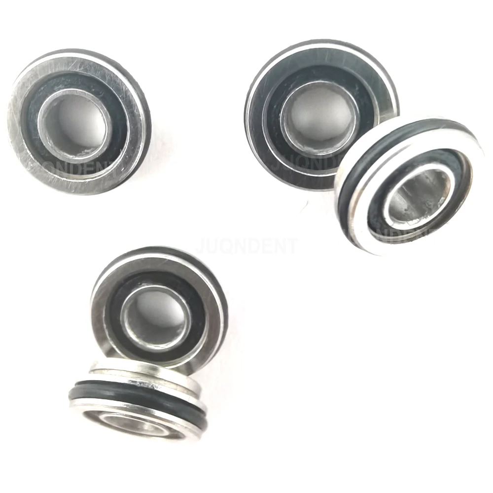 5/10 szt. Łożysk dentystycznych z podwójnym kołnierzem O-ringiem 8 kulka ceramiczna sffr144 tlgzwn do turbina dentystyczna W & H RC95 TE95
