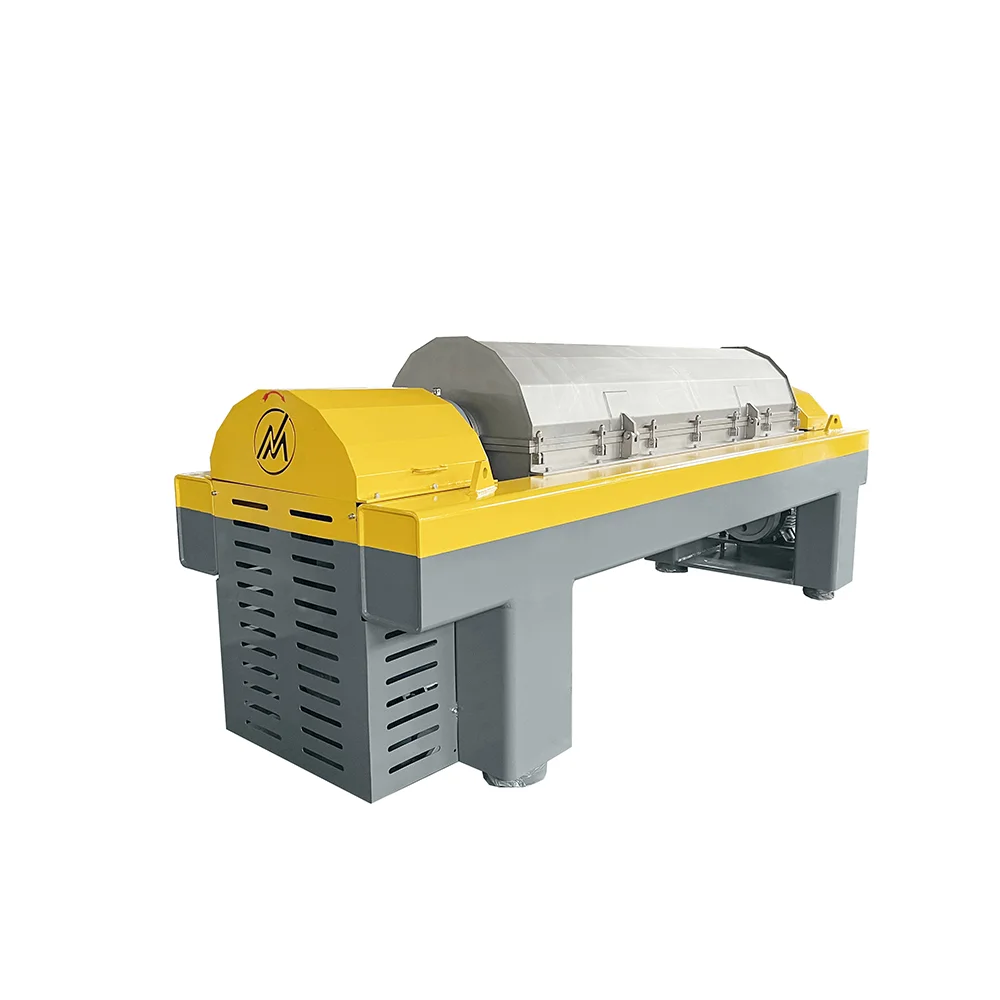 Centrífuga decantadora industrial de alta velocidad para tratamiento de aguas residuales, equipo de separación para un deshidratación eficiente de lodos