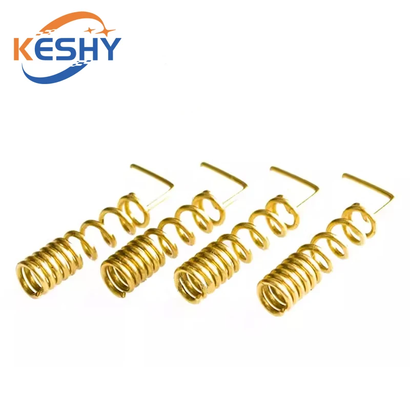 

5Pcs Copper GSM/GPRS Spring Antenna Thickened Copper Spiral Coil Wound Antenna GSM Antenna Mainboard Welding