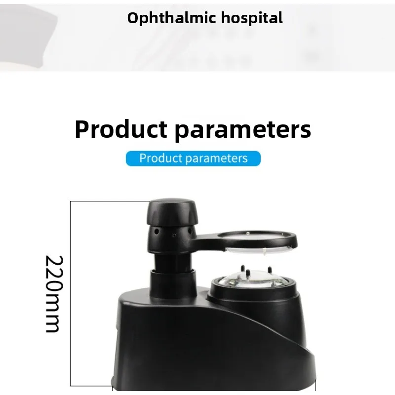 Dispositivo central de equipamento de processamento de óculos Localizador central de lentes