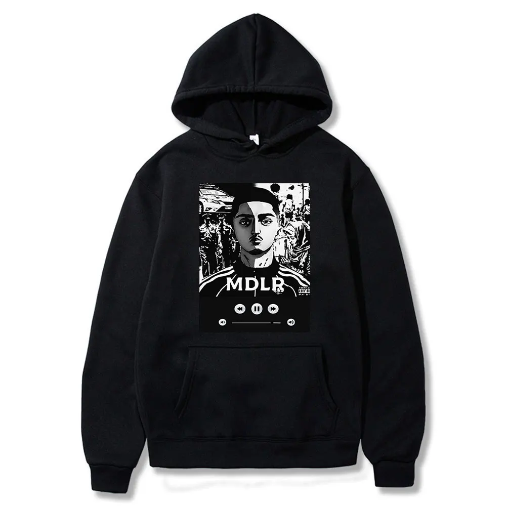 Rapper Morad M.D.L.R JUL Graphic Merch Hoodies Mens Women Clothing Fashion Hip Hop Oversized Sweatshirts Pullovers Streetwear