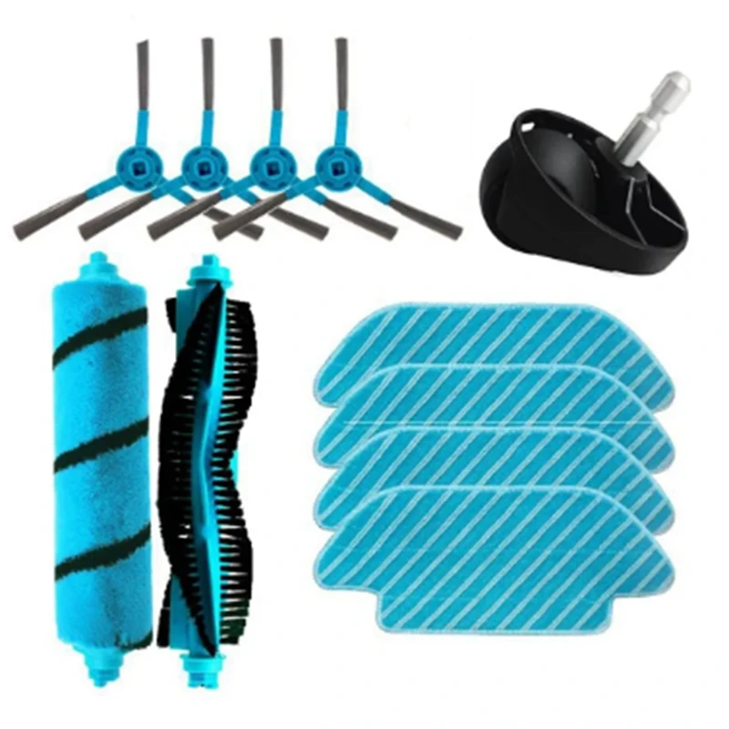 ABXH مناسبة لملحقات روبوت كونغا 5090 4090 فرشاة رئيسية فرشاة السجاد فرشاة جانبية مرشح خرقة عجلة عالمية