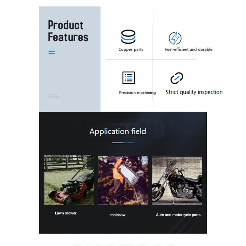 AB45 For Walbro WT-973 Carburetor WT-1116 MTD 753-06190 Remington RM2510 Mechanical Carburetor