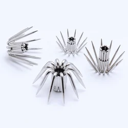 10pcs Thick stainless steel big squid hook Combination large Calamari accessories Ocean boat fishing Octopus cuttlefish Fishhook