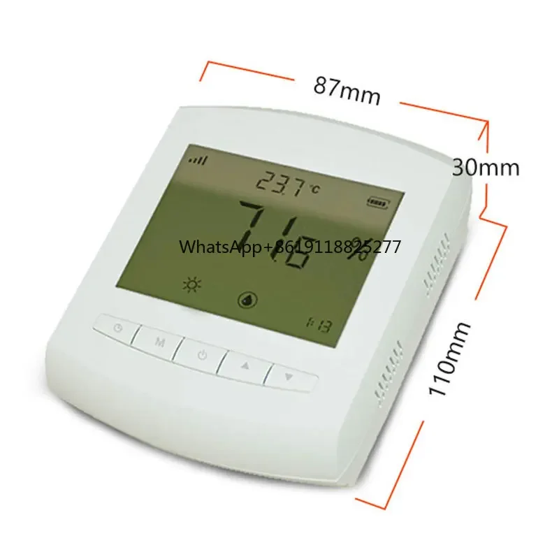 Sensor de CO inalámbrico Lora para agricultura, monóxido de carbono, presión de aire, temperatura, humedad, monitoreo ambiental, invernadero