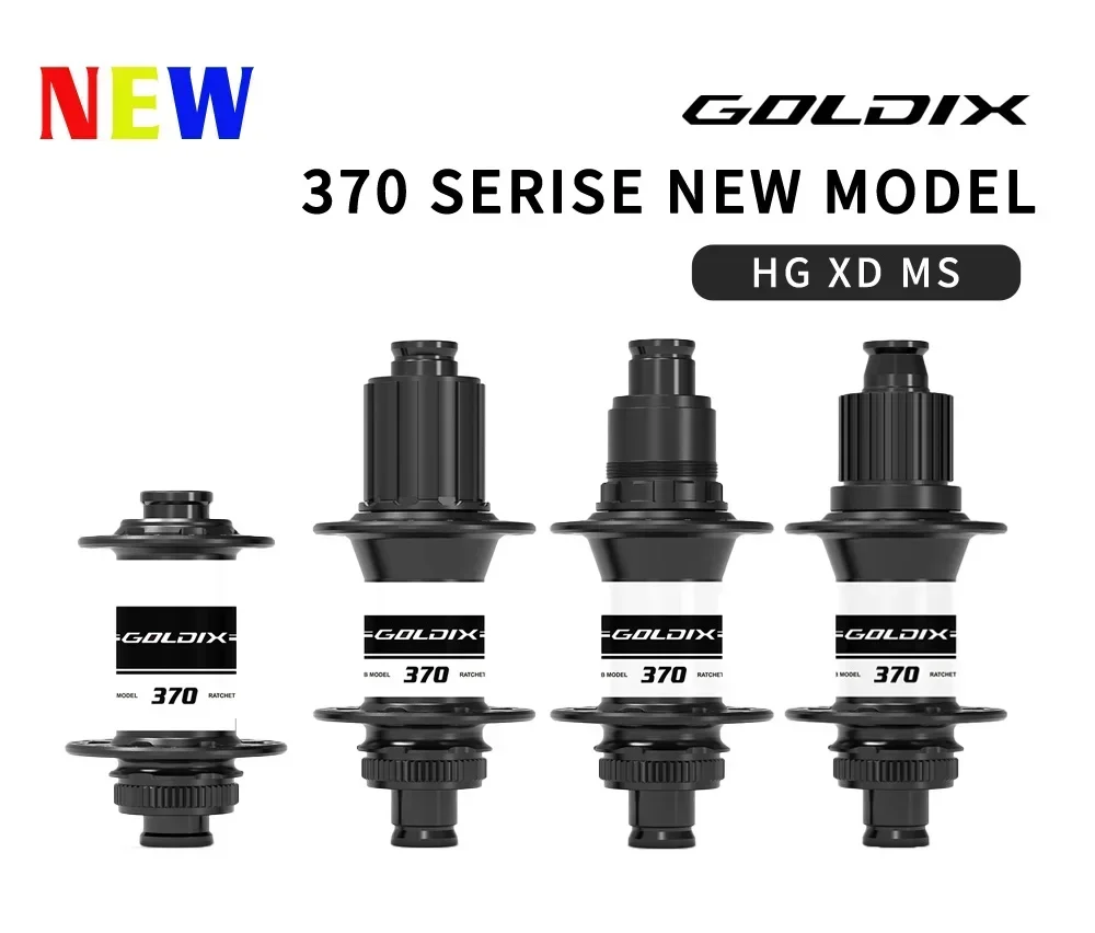 GOLDIX 32-Loch Mountainbike-Nabe, gedichtete Lager, Center-Lock Scheibenbremse, Ratchet 36T, J-Bend, 32-Loch BOOST MTB-Nabe für HG MS XD – Detail 1