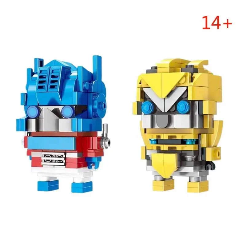 Idea Transform Auto Robot  DIY Enlighten MOC Block Brick Set Puzzle Building Blocks Children'S Toys