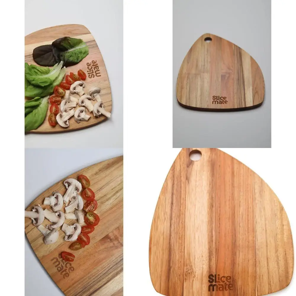 

FSC-Certified Teak Medium Cutting Board - Durable Teak Wood