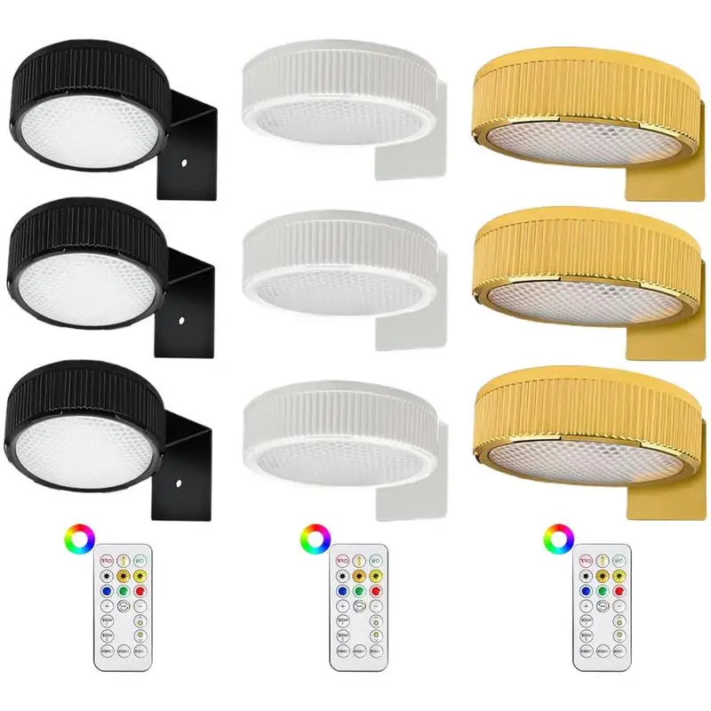 

3pcs Dimmable Picture Painting Light Living Room Decor High Brightness Art Display Lamp Battery Operated Painting Light for Cafe
