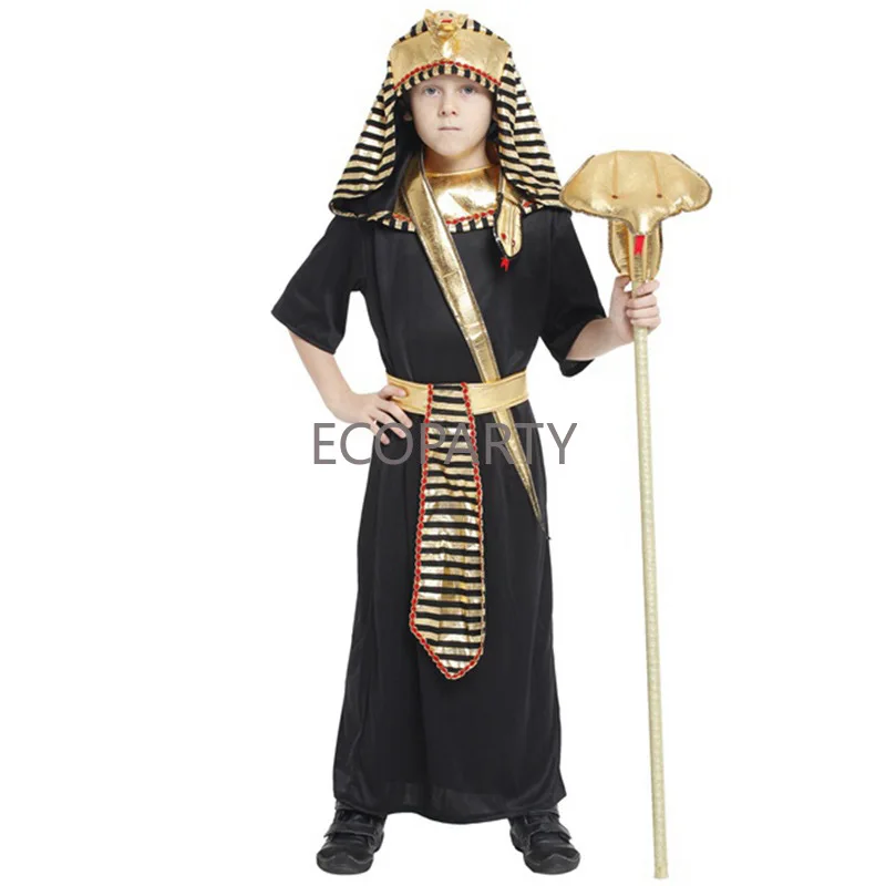 Costume d'Halloween du dérivPharaon Égyptien des Prairies pour Homme et Femme, Vêtement de Cosplay, Reine d'Aleopatra, Livraison Directe