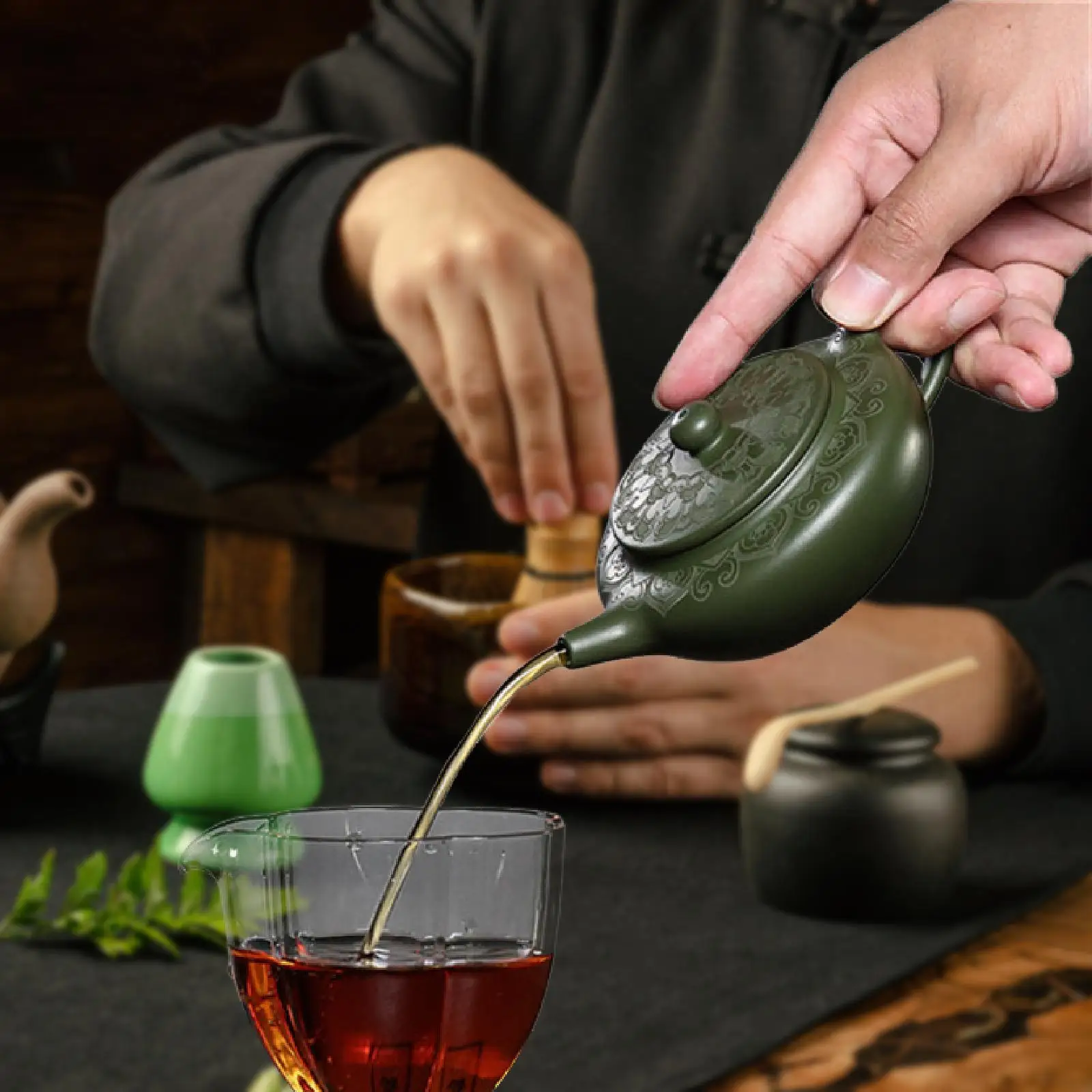 

Китайский фиолетовый глиняный чайник с крышкой, традиционный чайник ручной работы для вечеринки