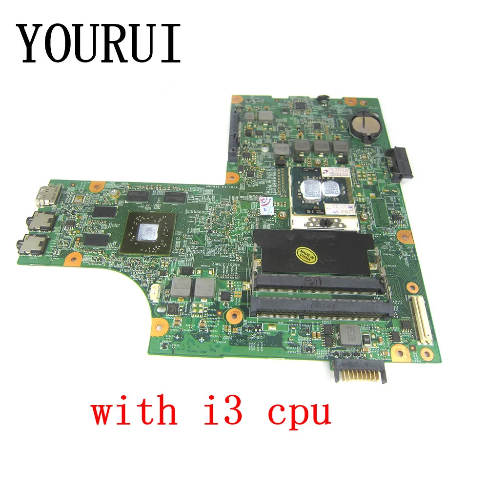 N5010 For DELL inspiron N5010 Laptop Motherboard CN-0VX53T CN-052F31 09909-1 48.4HH01.011 Mainboard