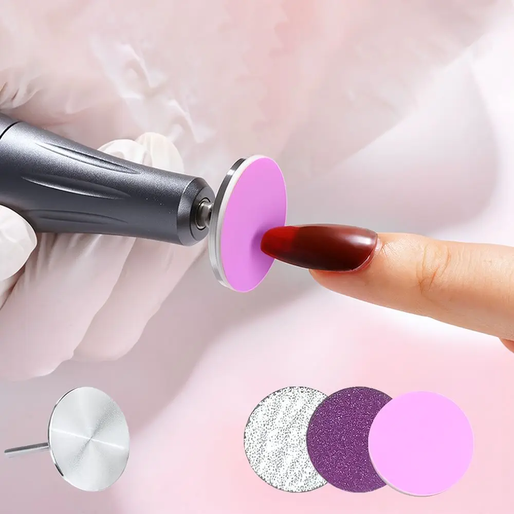 Nail Art Sanding Pads Set Professional Manicure Pedicure Tools For Dead Skin Removal Foot Callus Polishing Grinding Discs