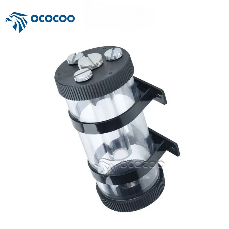 

OCOCOO Reservoir OD70mm Acrylic Temperature Resistant Nylon Reservoir Tank Radiator PC Computer DIY Water Cooler System Fitting