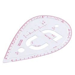 Sleeve Ruler Dressmaking Tailor Drawing Template Craft Tool for Professional Tailor Cutting Sewing Gadget Tool