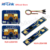 HI-Link HLK-LD2410C HLK-LD2410B 24G FMCW 24GHz Smart Human Presence Sensing Radar Module Millimeter Wave Motion Switch Sensor 5V