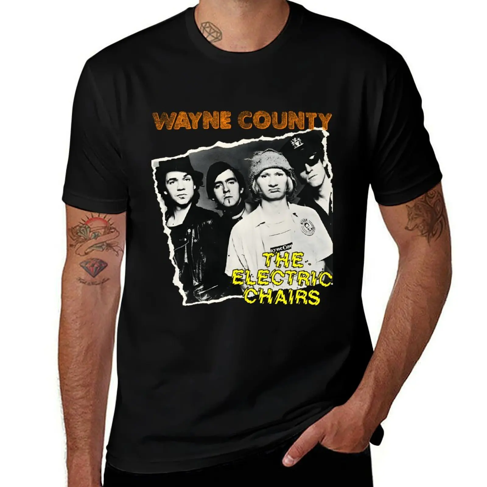 

Wayne County Classic T-Shirt Heavy Duty Casual Work Tee