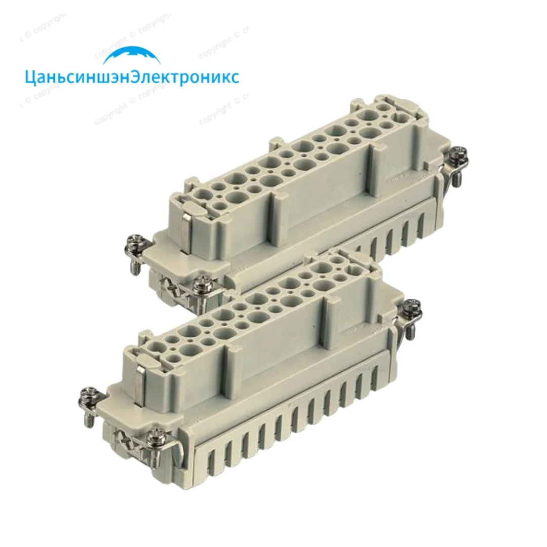 09330242726 HARTING 48-pin 16A female ferrule cage shrapnel wiring