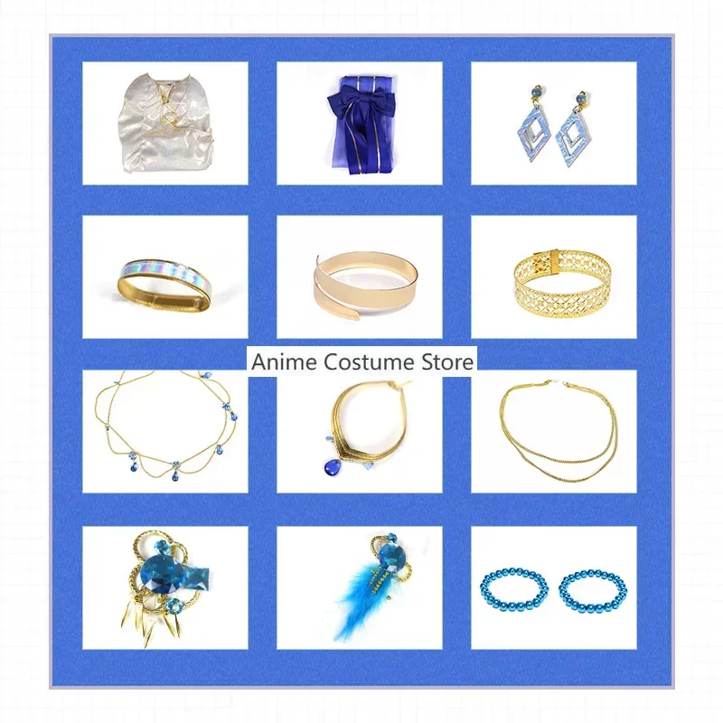 Gra NIKKE Anime peryferyjne Helen-Alice przebranie na karnawał Christmas Party biała gładka satynowa sukienka seksowna bogini elegancka sukienka garnitur