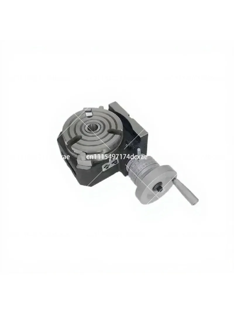 4/5/6 Inch Rotary Table – Horizontal & Vertical, 4-Slot, MT-2, for Milling Machine