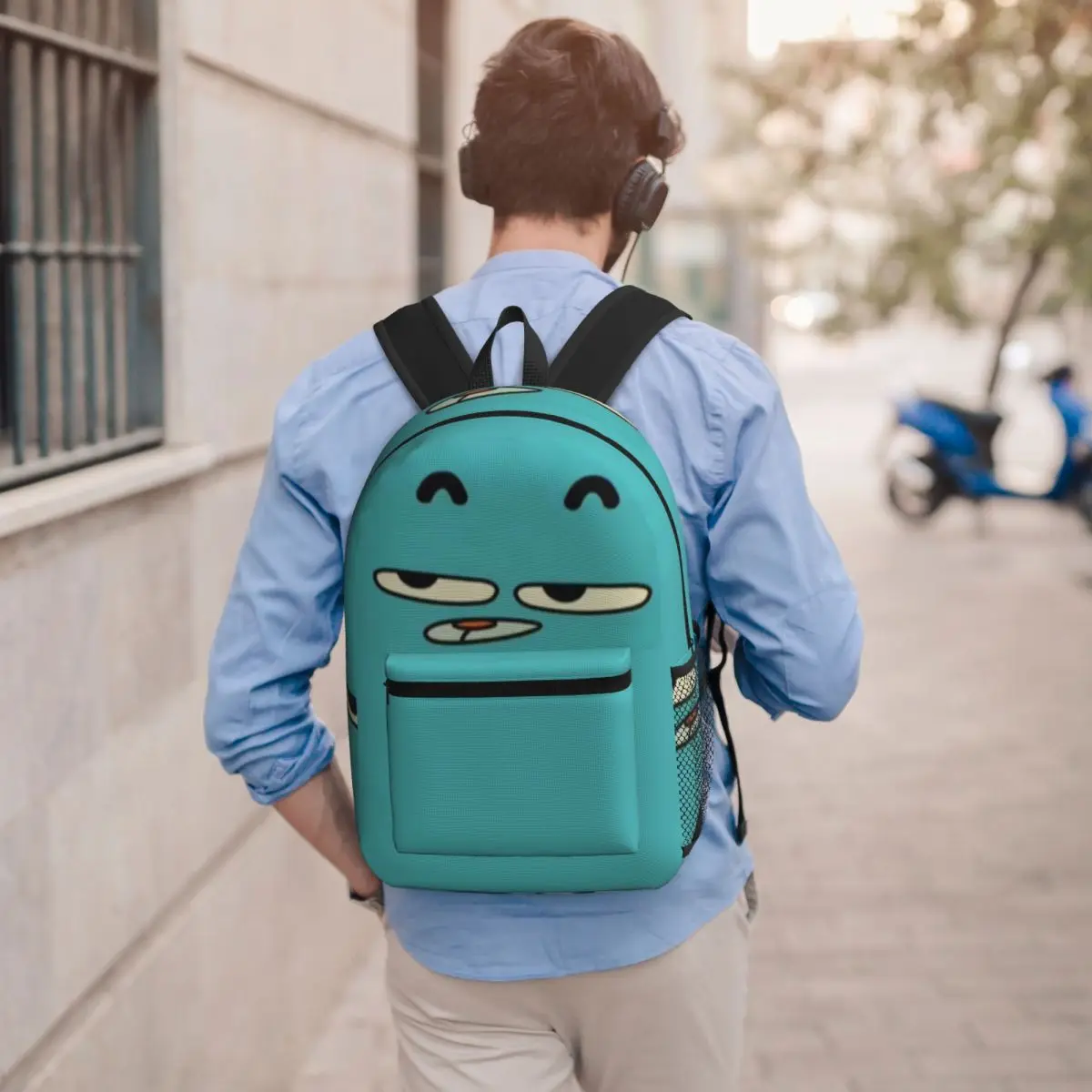 

Gum Gumball Backpack Student BookBag Kids School Bag Laptop Shoulder Bags for Men Women