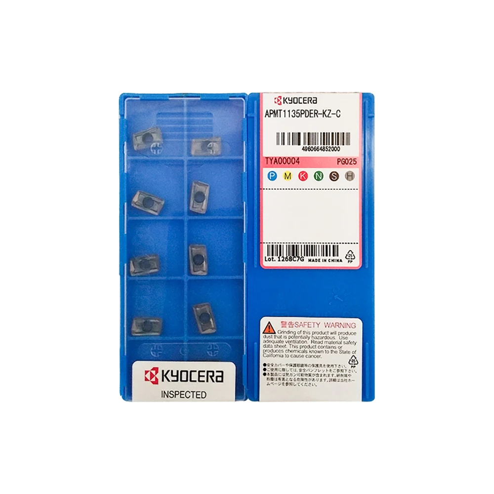 

Original APMT APMT1135 APMT1135PDER-KZ APMT1604 APMT1604PDER-KZ PG025 PG035 Milling Insert