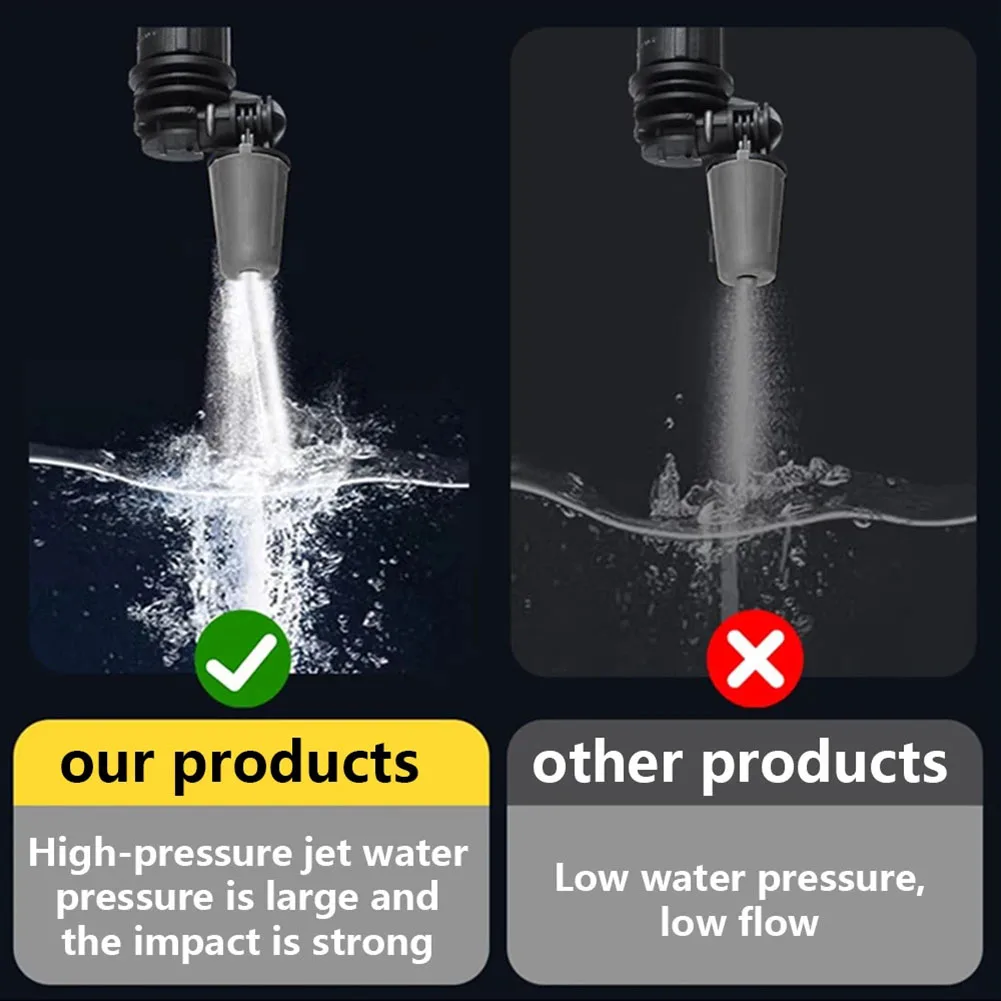 Tough Cleaning Tasks 360 Rotating Nozzle 360 Degree Rotating Nozzle Comprehensive Coverage Effortless Stain Removal