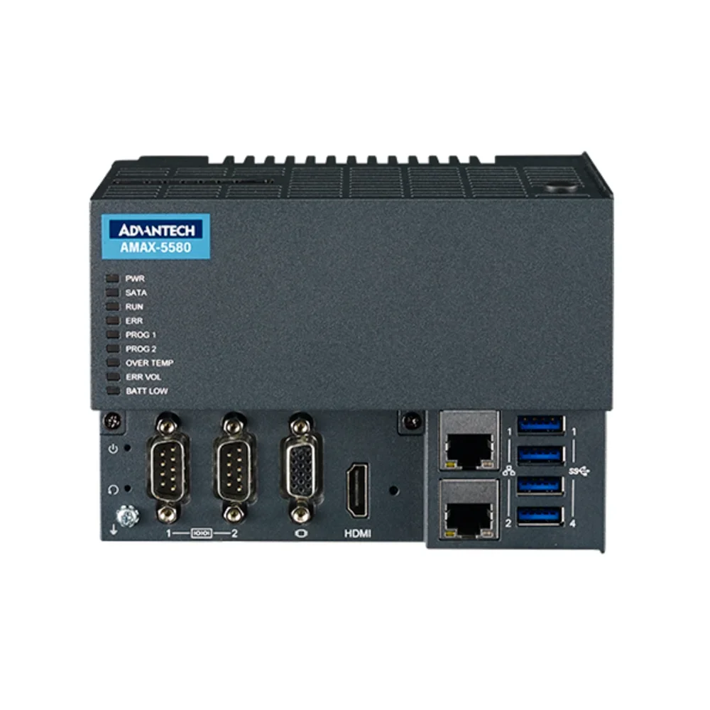 Advantech AMAX-5580 Ultra Compact Fanless Industrial IoT Edge Intelligent Controller Intel Core i7/i5/Celeron Control IPC