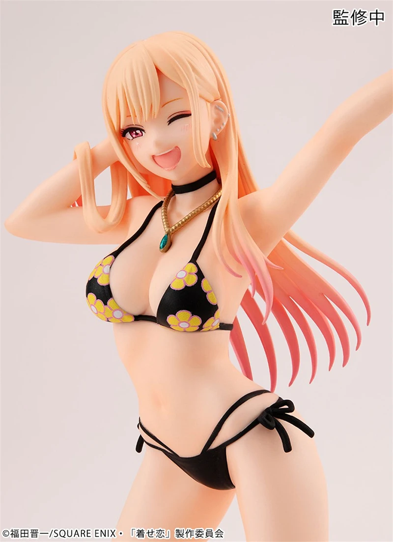 Оригинальные фигурки аниме 11 см MegaHouse MH My Dress-Up Darling Kitagawa Marin аниме фигурки украшения модель игрушка кукла подарки