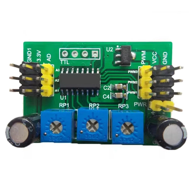 

NEW-Servo Controller Servo Control Board Servo Tester Pulse Width Adjustable Potentiometer Controlled Servo