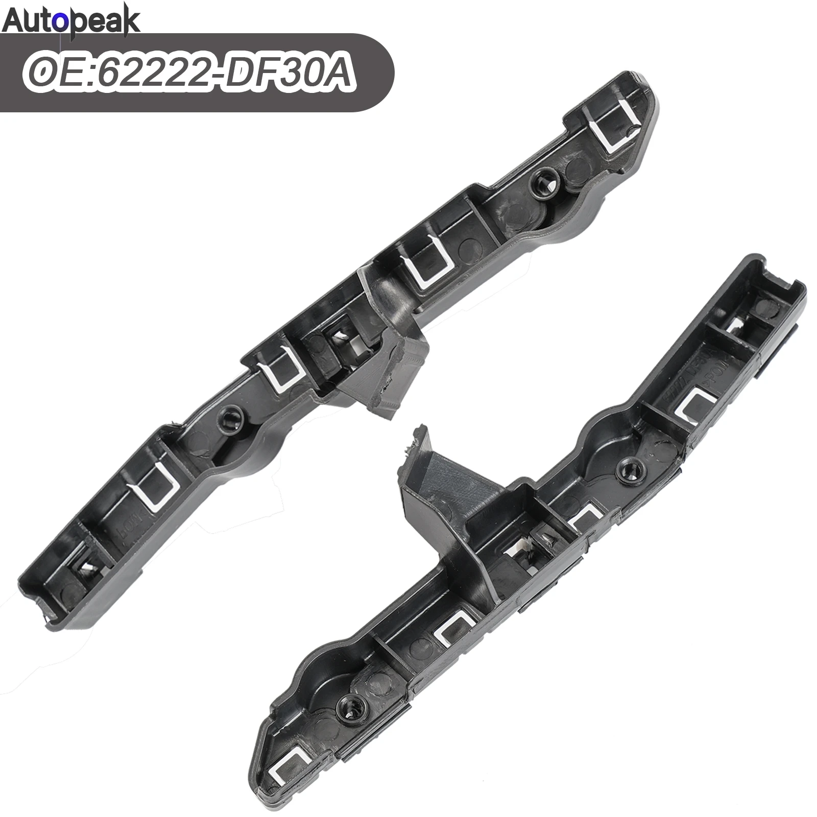 2pcs Front Left RIght Bumper Bracket Bumper Support For Nissan Qashqai Rogue Sport 2013 2014  2015 2017 2018 2019 2020 2021 2022