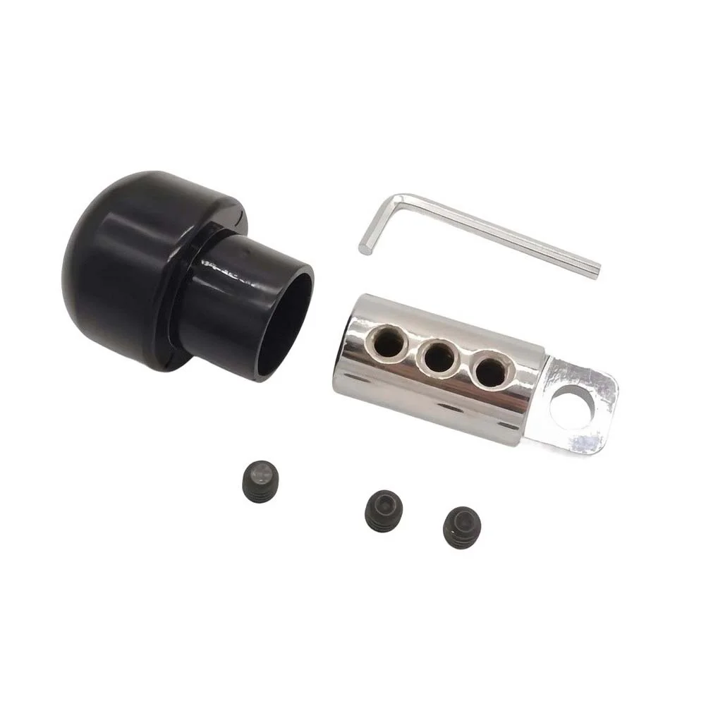 Gym Pulley Cable Stopper Ball Terminal For Wire Rope Connector Fitness Equipment Gear Replacement Part Black Accessory