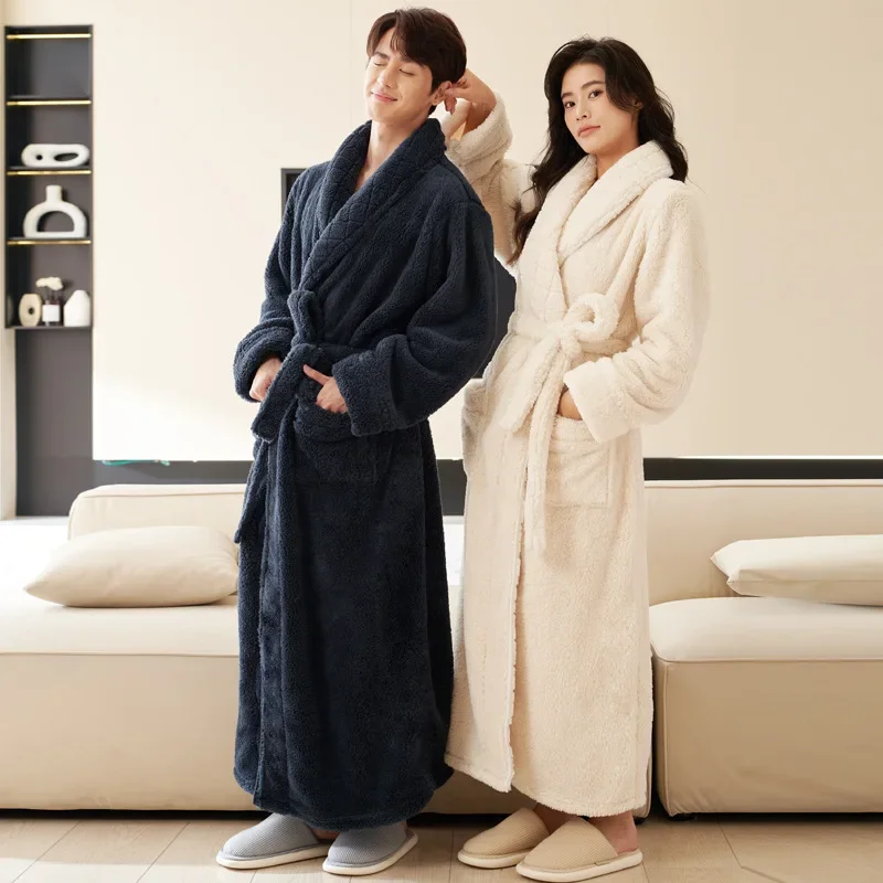 camicia-da-notte-vestaglia-allentata-da-donna-abito-in-pile-di-corallo-kimono-lungo-doccia-indumenti-da-notte-indumenti-da-notte-invernali-caldi-pigiama-addensare-camicia-da-notte