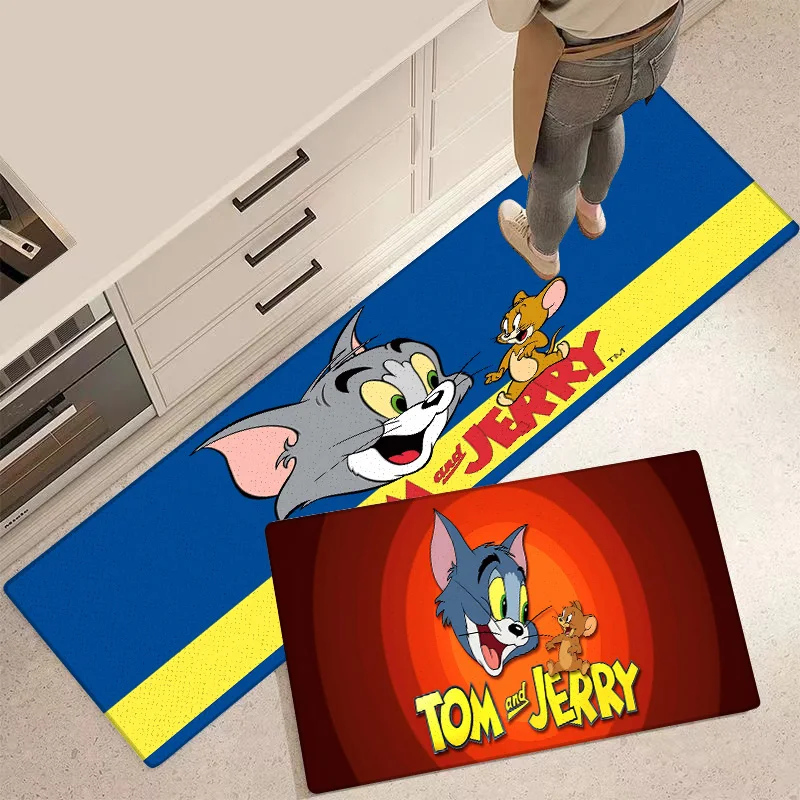 Entrance Front Door Doormat T-Toms Non-slip Kitchen Rug Living Room Rugs Balcony Bathroom Foot Mat Floor Mats Carpet J-Jerrys